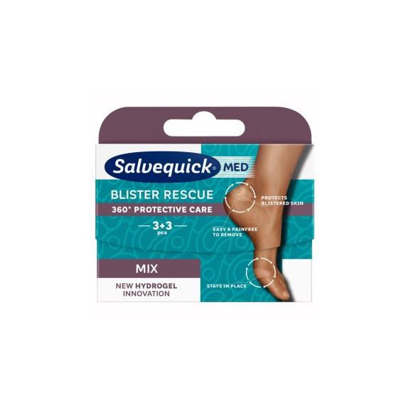 Salvequick Blister Rescue MIX, plastry na pęcherze, 1 op. - zdjęcie produktu