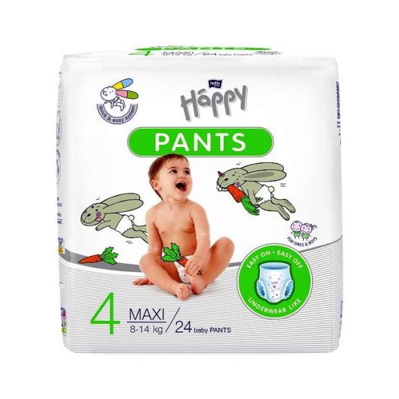 Bella Baby Happy Pants Maxi, pieluchomajtki jednorazowe, 24 szt. - zdjęcie produktu