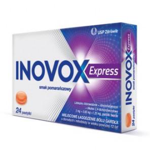 Inovox Express, pastylki twarde, smak pomarańczowy, 24 szt. - zdjęcie produktu