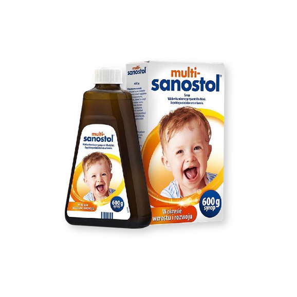 Multi-Sanostol, syrop, 600 g - zdjęcie produktu