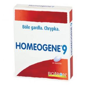 Boiron Homeogene 9, tabletki na ból gardła, 60 szt. - zdjęcie produktu