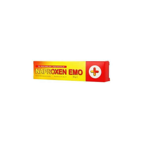 Naproxen Emo 100 mg/ g, żel 10%, 55 g - zdjęcie produktu