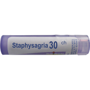 Boiron Staphysagria, 30 CH, granulki, 4 g - zdjęcie produktu
