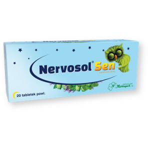 Nervosol Sen, tabletki powlekane, 20 szt. - zdjęcie produktu