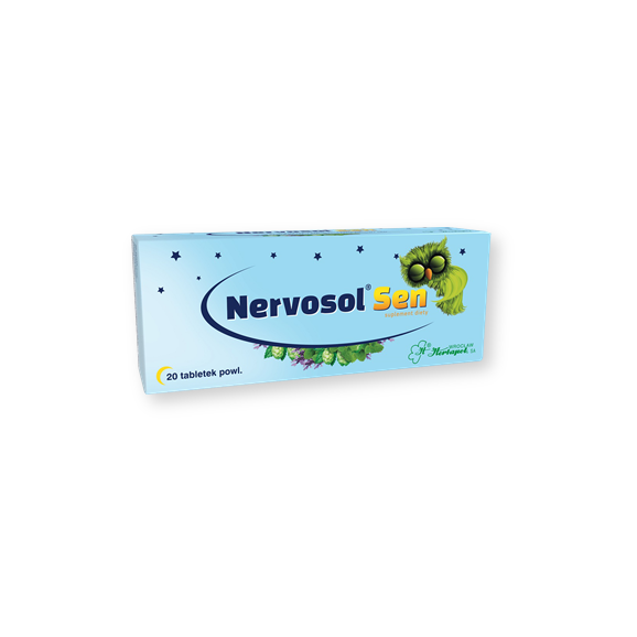 Nervosol Sen, tabletki powlekane, 20 szt. - zdjęcie produktu