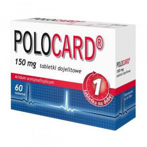 Polocard, 150 mg, tabletki dojelitowe, 60 szt. - zdjęcie produktu