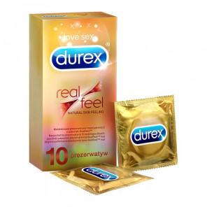 Durex Real Feel, prezerwatywy, 10 szt. - zdjęcie produktu