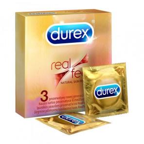 Durex RealFeel, prezerwatywy, 3 szt. - zdjęcie produktu