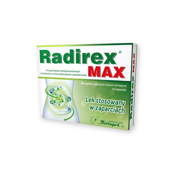 Radirex MAX, kapsułki twarde, 10 szt. - zdjęcie produktu