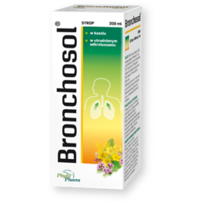 Bronchosol, (218 mg+0,989 mg)/5 ml, syrop, 100 ml - zdjęcie produktu