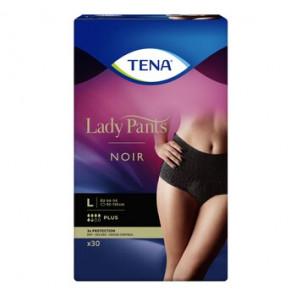 Majtki chłonne Tena Lady Pants Plus Noir, rozmiar L, 30 szt. - zdjęcie produktu