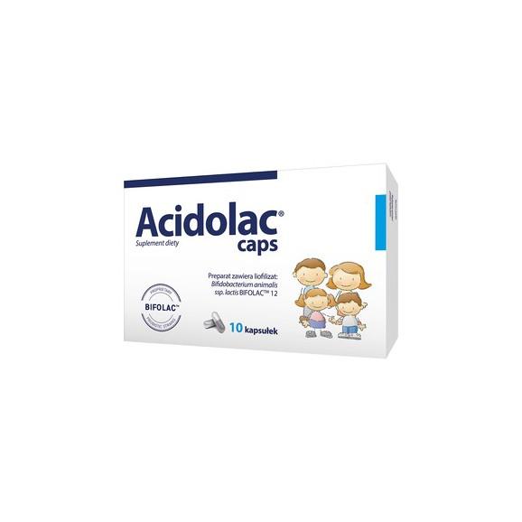 Acidolac caps, kapsułki, 10 szt. - zdjęcie produktu