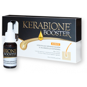 Kerabione Booster Oils, wzmacniające serum do włosów ze skłonnością do wypadania, 20 ml, 4 butelki - zdjęcie produktu