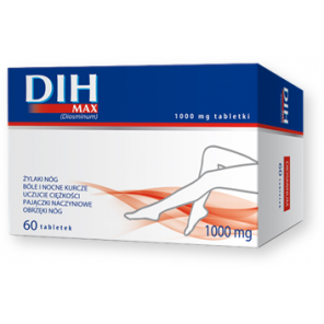 DIH Max Comfort, 1000 mg, tabletki powlekane, 60 szt. - zdjęcie produktu