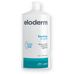 Eloderm Omega 3-6-9, emulsja do kąpieli, 200 ml - zdjęcie produktu