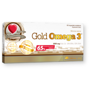 Olimp Gold Omega 3, 1000 mg, 60 kaps.