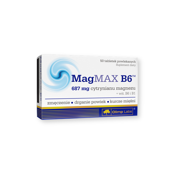 Olimp MagMax B6 - suplement diety (50 tabletek) Olimp MagMax B6 - suplement diety (50 tabletek) - zdjęcie produktu
