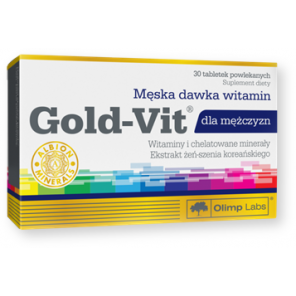 Olimp Gold-Vit dla mężczyzn, tabletki powlekane, 30 szt. - zdjęcie produktu