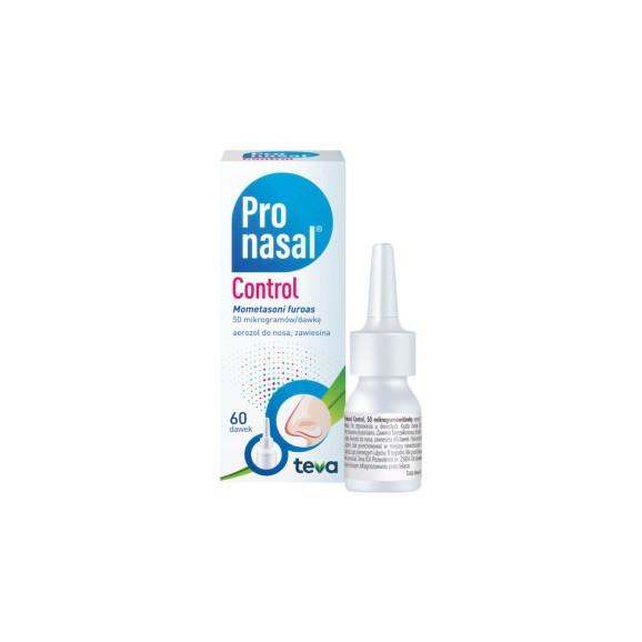 Pronasal Control, 50 µg/ dawkę, aerozol do nosa, 60 dawek - zdjęcie produktu