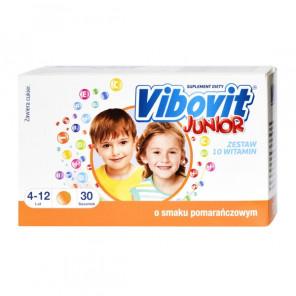 Vibovit Junior, 2 g, proszek, smak pomarańczowy, 30 saszetek - zdjęcie produktu
