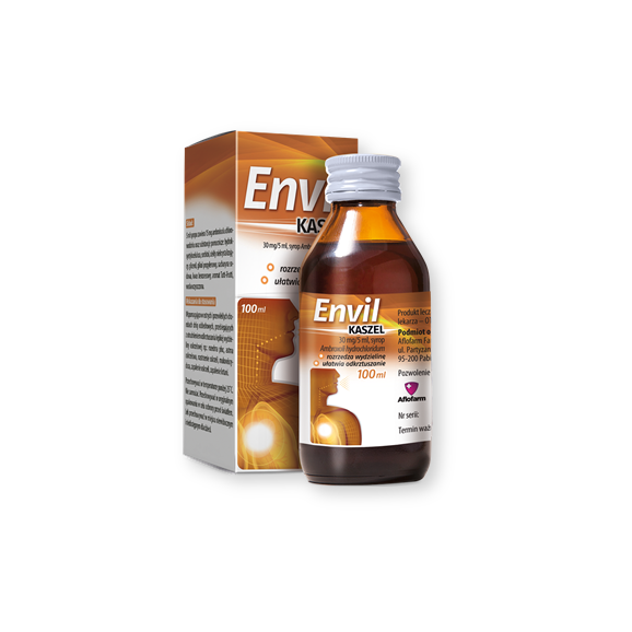 Envil Kaszel, (30 mg/5 ml), syrop, 100 ml - zdjęcie produktu