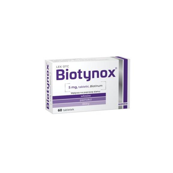 Biotynox, 5 mg, tabletki, 60 szt. - zdjęcie produktu