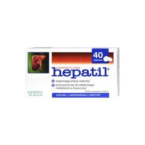 Hepatil, tabletki, 40 szt. - zdjęcie produktu