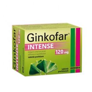 Ginkofar Intense, 120 mg, tabletki powlekane, 30 szt. - zdjęcie produktu