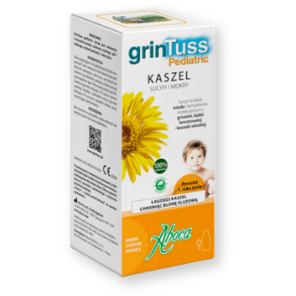 GrinTuss Pediatric, syrop na kaszel suchy i mokry, 128 g - zdjęcie produktu