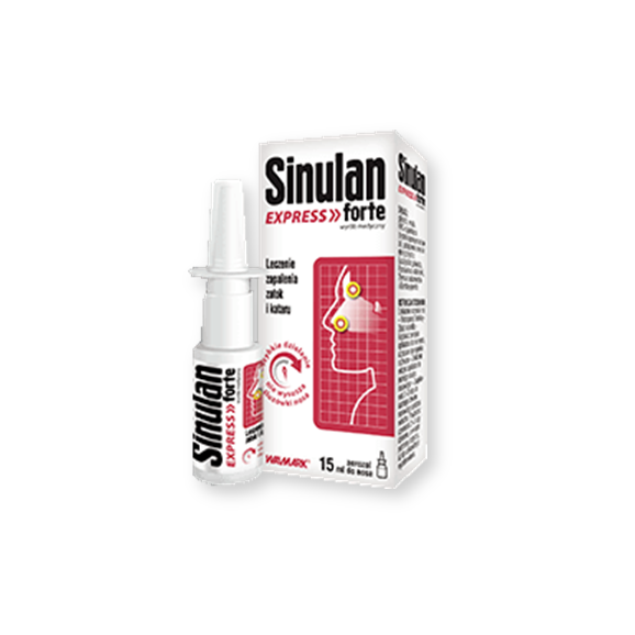 Sinulan Express Forte, aerozol do nosa, 15 ml - zdjęcie produktu
