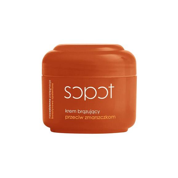 Ziaja Sopot, krem brązujący przeciw zmarszczkom, 50 ml - zdjęcie produktu