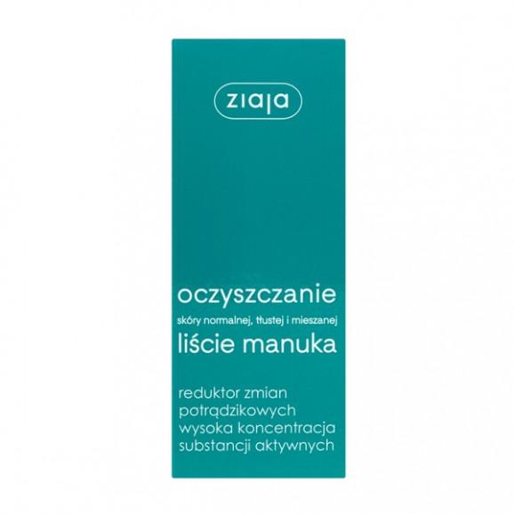 Ziaja Liście Manuka-Oczyszczanie, reduktor zmian potrądzikowych, 15 ml - zdjęcie produktu
