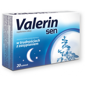 Valerin Sen, tabletki, 20 szt. - zdjęcie produktu