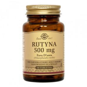 Solgar Rutyna, 500 mg, tabletki, 50 szt. - zdjęcie produktu