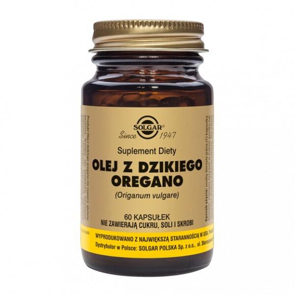 Solgar Olej z dzikiego oregano, kapsułki, 60 szt. - zdjęcie produktu