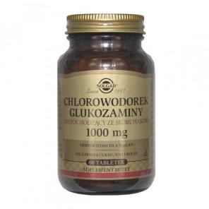 Solgar Chlorowodorek Glukozaminy, 1000 mg, tabletki, 60 szt. - zdjęcie produktu