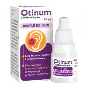 Otinum 0,2 g/g, krople do uszu, 10 g - zdjęcie produktu