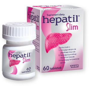 Hepatil Slim, tabletki, 60 szt. - zdjęcie produktu
