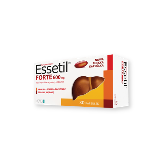Essetil Forte, kapsułki, 30 szt. Essetil Forte, kapsułki, 30 szt. - zdjęcie produktu