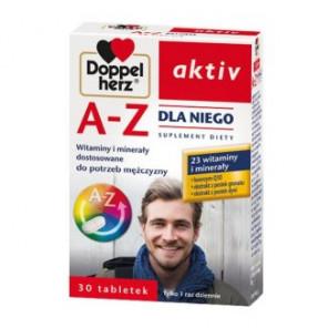 Doppelherz aktiv A-Z Dla Niego, tabletki, 30 szt. - zdjęcie produktu