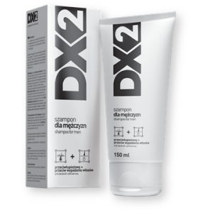 DX2, szampon dla mężczyzn, przeciwłupieżowy i przeciw wypadaniu włosów, 150 ml - zdjęcie produktu