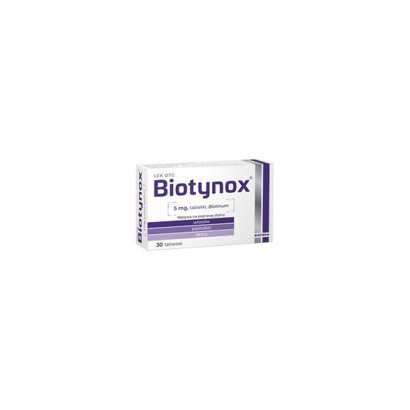 Biotynox, 5 mg, tabletki, 30 szt. - zdjęcie produktu