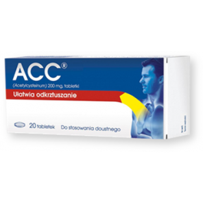 ACC, 200 mg, tabletki, 20 szt. - zdjęcie produktu