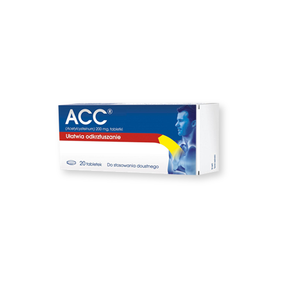 ACC, 200 mg, tabletki, 20 szt. - zdjęcie produktu