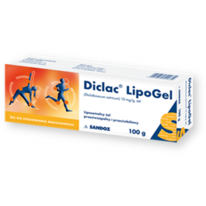 Diclac Lipogel, 10 mg/g, żel, 100 g. - zdjęcie produktu