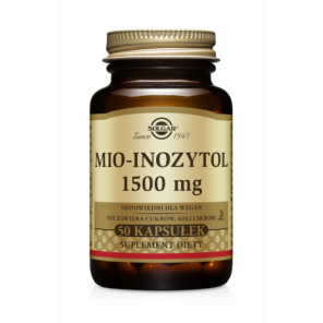 Solgar MIO-INOZYTOL 500 mg, kapsułki, 50 szt. - zdjęcie produktu