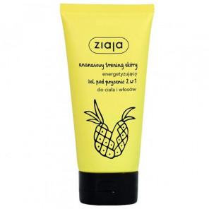 Ziaja, ananasowy żel energetyzujący do ciała i włosów, 160 ml - zdjęcie produktu