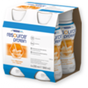Resource Protein o smaku morelowym – dietetyczny środek spożywczy specjalnego przeznaczenia medycznego (4 x 200 ml) - zdjęcie produktu