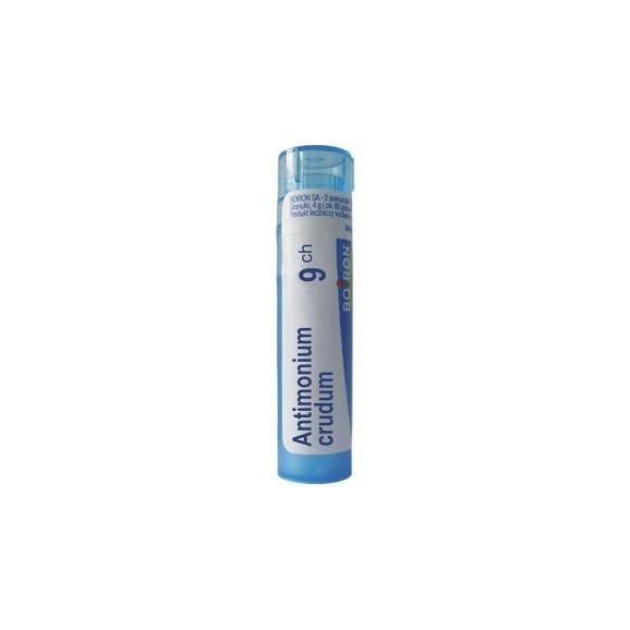 Boiron Antimonium crudum, 9CH, granulki, 4 g - zdjęcie produktu