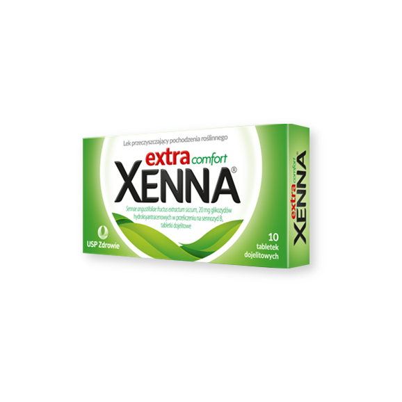 Xenna Extra Comfort, tabletki drażowane, 10 szt. - zdjęcie produktu